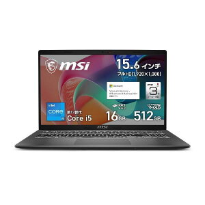 MSI �m�[�g�p�\�R�� Modern-15-F13MXG-5260JPNNE6 �v���`�i�O���C MODERN15F13M5260JPNNE6 (�[���ڈ�1-2�T��)