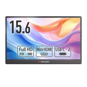 Verbatim �t��HD 15.6�^���o�C���t���f�B�X�v���C PM15NV1 (�[���ڈ�2-3�T��)