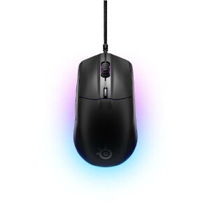 SteelSeries �X�e�B�[���V���[�Y �Q�[�~���O�}�E�X Rival3 Gen2 �u���b�N 62515 (�[���ڈ�1-2�T��)