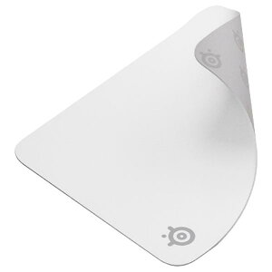 SteelSeries �X�e�B�[���V���[�Y �Q�[�~���O�}�E�X�p�b�h QcK Medium White 63461 (�[���ڈ�1-2�T��)