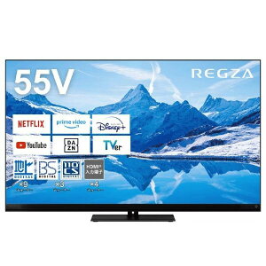 ���݌ɋ͏���REGZA 55V�^4K�`���[�i�[����4K�Ή��t���e���r Z870N series �u���b�N 55Z870N ���z���G���A�������W���ݒu����