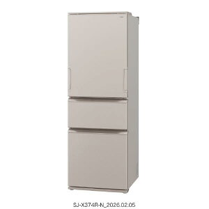 �V���[�v 374L 3�h�A�①�� �ǂ������h�A�Ⓚ�①�� SJ-X374R-N �}�b�g�x�[�W�� SJX374RN ���z���G���A�������W���ݒu����