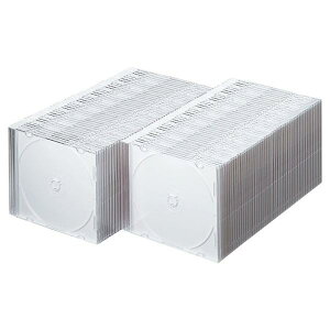�T�����T�v���C Blu-ray�EDVD�ECD�P�[�X (�X�����^�C�v�E100���Z�b�g) FCD-PU100MWN �z���C�g FCDPU100MWN (�[���ڈ�2-3�T��)