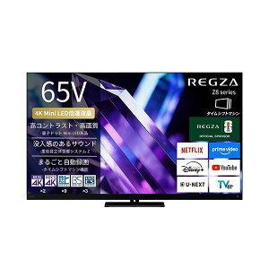 TVS REGZA 65V�^4K�`���[�i�[����4K�Ή��t���e���r 65Z890S ���z���G���A�������W���ݒu����