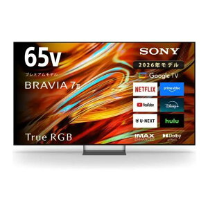 SONY �\�j�[ 65�^ RGB Mini LED���� 4K�t���e���r K-65XR70M2 BRAVIA7II �u���r�A K65XR70M2 ���z���G���A�������W���ݒu����
