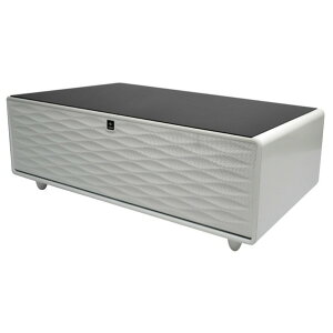 ���C���� 135L �e�[�u���^�①�� (�����o���^�C�v�E2�h�A�EBluetooth�X�s�[�J�[����) SMART TABLE �z���C�g STB135-WHT ���z���G���A�������W���ݒu����