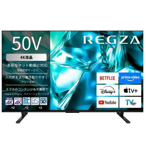 TVS REGZA 50V�^4K�`���[�i�[����4K�Ή��t���e���r 50M550S ���z���G���A�������W���ݒu����