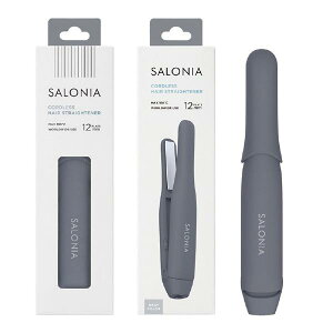 SALONIA �T���j�A �R�[�h���X �X�g���[�g�w�A�A�C���� 12mm KSAL26131-GR �O���[ KSAL26131GR (�[���ڈ�2-3�T��)