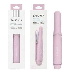 SALONIA �T���j�A �R�[�h���X �X�g���[�g�w�A�A�C���� 12mm KSAL26131-PK �s���N KSAL26131PK (�[���ڈ�2-3�T��)