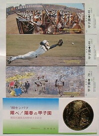 【中古】阪神電車 ’80センバツ 翔べ！陽春の甲子園　 第52回選抜高校野球大会記念乗車券　甲子園駅