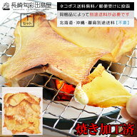 500gそのまま食べれます【ネコポス送料無料】【焼きロール版】長崎加工 出島屋の訳アリ焼きえいひれ メガ…