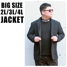 ジャケット ゴルフ メンズ 大きいサイズ アウター 2L 3L 4L LL XL XXL XXXL テーラードジャケット ストレッチ ビジネス フォーマル キレイめ 伸縮 カジュアル 黒 ブラック 大人 30代 40代 50代 おうち 在宅 在宅勤務