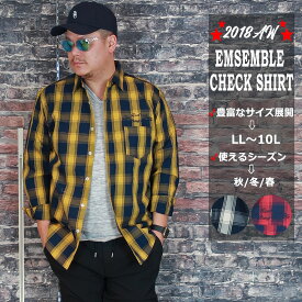 楽天市場 チェックシャツ メンズ 柄ワンポイント の通販