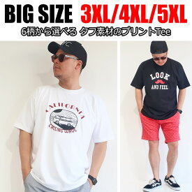 メンズ 大きいサイズ Tシャツ 3XL 4XL 5XL 半袖 Vネック クルーネック ポケット プリント ストリート ロゴ 白 黒 紺 ホワイト ブラック ネイビー 夏 夏服 春 春物 春服 カジュアル アメカジ シンプル 大人 30代 40代 50代