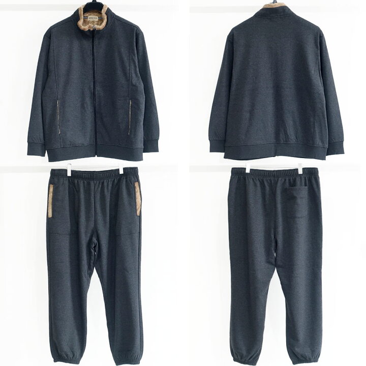 毛玉にならないスウェット フウェアメンズ冬 秋服 大きいサイズ 
