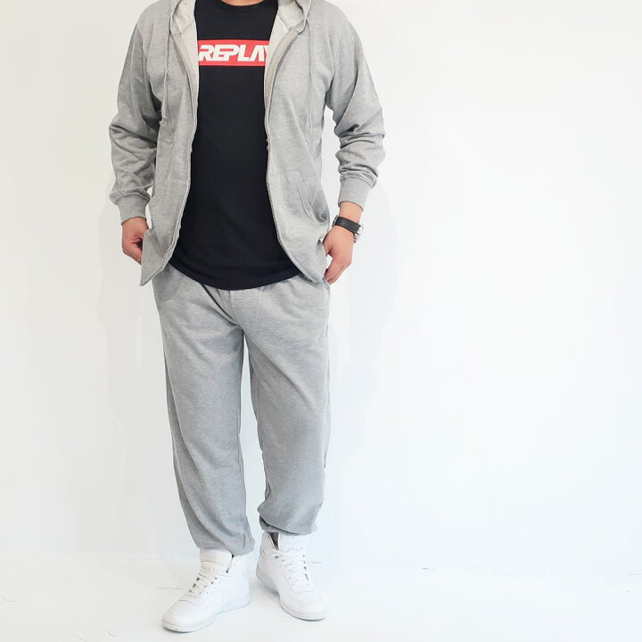 スウェットパンツ 大きいサイズ メンズ 4lウエスト110cm ブラック 黒 ルーズフィット 裏毛 ウエストゴム 快適 リラックス ゆったり ビッグ クーポン対象外