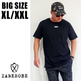 ZANEROBE ゼンローブ 大きいサイズ メンズ ブランド XL XXL 2L 3L Tシャツ 半袖 ブラック 黒 ビックシルエット 夏物 秋 冬 春 インポート 海外ブランド 国内正規品