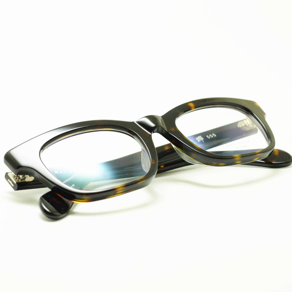 増永眼鏡 MASUNAGA 光輝 000 col-43 DEMIメガネ 眼鏡 めがね メンズ レディース おしゃれ ブランド 人気 おすすめ フレーム  流行り 度付き　レンズ | デコリンメガネ