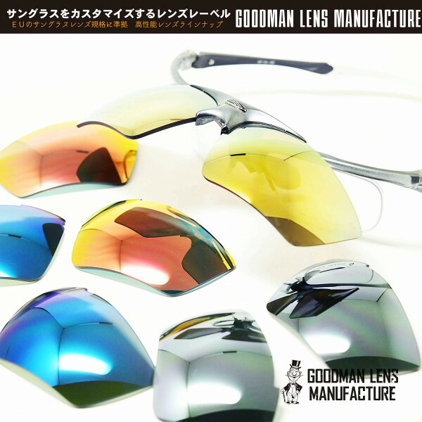 GOODMAN LENS MANUFACTURE グッドマンレンズマニュファクチュア RUDY PROJECT ルディプロジェクト IMPULSE インパルス用 交換レンズ ☆ご注文確定後、選択したレンズによって商品金額を変更させて頂きます。それぞれのレンズ代をご確認くださいませ。