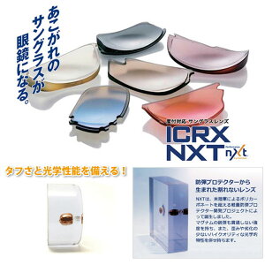 ICRX NXTOAKLEY用 NXTダイレクト式度付きレンズオークリーのレンズが1枚のシールドレンズが装着されているフレーム用*お選びいただきますレンズによって、ご注文後に金額を変更いたします