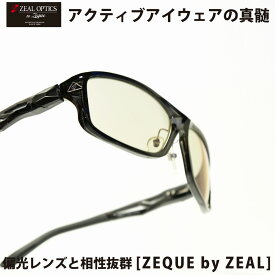 Zeque by ZEAL OPTICS ゼクーバイシールオプティックスSTELTH ステルスCLEAR BLACK/LITE SPORTS