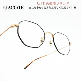 ACCRUE アクルーJUDD-BKBRANTIQUE BROWN/BLACK/デモレンズ