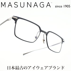 ���i�ዾ MASUNAGA since 1905CROSBY col-19 DBL/BLACK