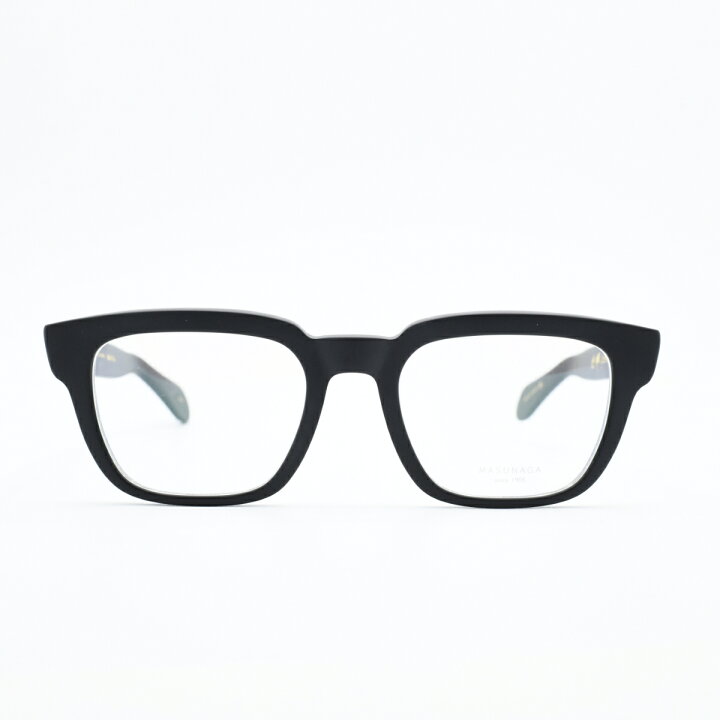 楽天市場】増永眼鏡 MASUNAGA光輝 One Hundred 100 col-69 BK MATT 