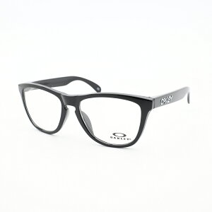 OAKLEY �I�[�N���[FROGSKINS RX �t���b�O�X�L��RXPOLISHED BLACK/�f�������Y OX8137A-0155
