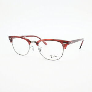 RAYBAN Corb5154-8376 CLUBMASTER OPTICSPolish Stripe Red