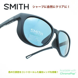 SMITH �X�~�XSeeker Matte Black/CP Polarized Black