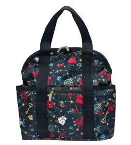���X�|�[�g�T�b�N �����b�N �o�b�N�p�b�N ��e�� �u���b�N �o�b�O Le Sportsac DOUBLE TROUBLE BACKPACK 2442 ���s �r�W�l�X �V�� ���s�A���i