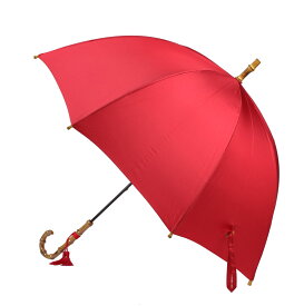 【エントリーでP5倍・対象店舗 】月間優良ショップ ランキング1位 傘 レディース ワカオ WAKAO ブランド 長傘 軽量 雨傘 バンブーハンドル 深張り 大判 天然木 日本製 老舗 撥水加工 防水 富士絹 婦人傘 傘寿 贈り物 誕生日 プレゼント ギフト