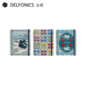 【公式ショップ】ロルバーン ポケット付メモ ステンドグラス L【DELFONICS（デルフォニックス）】