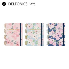 【手帳2026-2027 公式ショップ】【直営店限定】ロルバーンダイアリー チェリーブロッサム L【DELFONICS（デルフォニックス）】