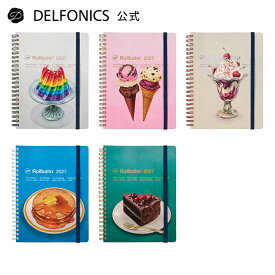 【手帳2027 公式ショップ】ロルバーン ダイアリー アメリカンスイーツ A5【DELFONICS（デルフォニックス）】