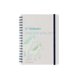 【公式ショップ】【直営店限定】ロルバーンポケット付メモ ユニコーン L【DELFONICS（デルフォニックス）】