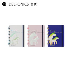 【公式ショップ】【直営店限定】ロルバーンポケット付メモ ユニコーン M【DELFONICS（デルフォニックス）】