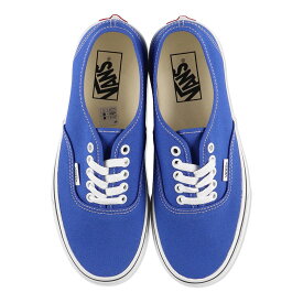 VANS バンズ メンズ レディース スニーカー ヴァンズ VN0A5KS96RE AUTHENTIC オーセンティック シューズ 靴 くつ ローカットスニーカー ランニング キャンバス スエード ブルー