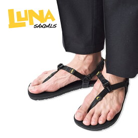 LUNA SANDALS ルナサンダル Oso Flaco Winged Edition Sandal フラコ ウィングド エディション メンズ レディース 靴 サンダル スポーツサンダル シューズ 靴 ストラップサンダル アウトドアサンダル BLACK ブラック 黒