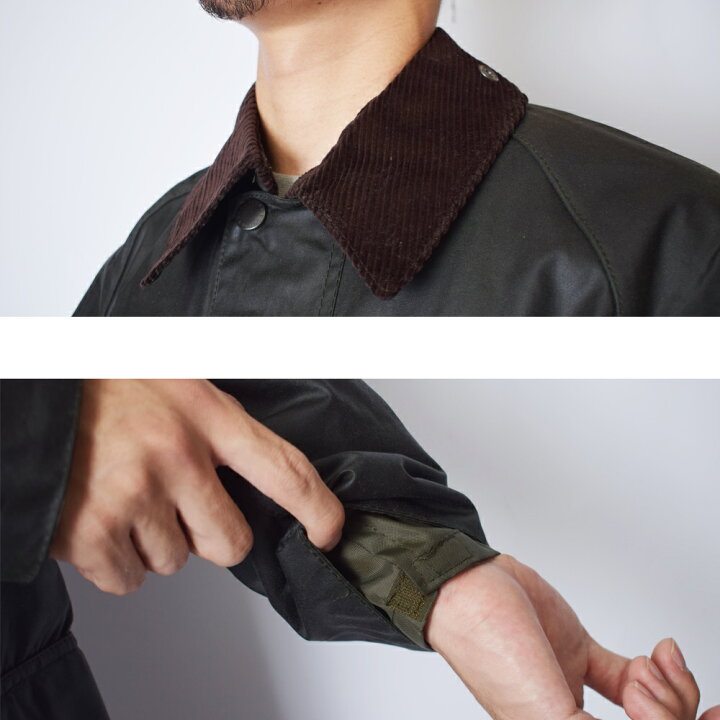 楽天市場】BARBOUR バブアー MWX0017SG91 BEAUFORT Sage ビュー  