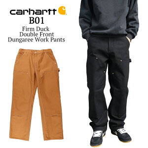 Carhartt B01 106679 Firm Duck Double Front Dungaree �J�[�n�[�g �_�u���t�����g �_�b�N�p���c �y�C���^�[�p���c �����Y ���[�N�p���c �w�r�[�I���X �u���E�� �u���b�N