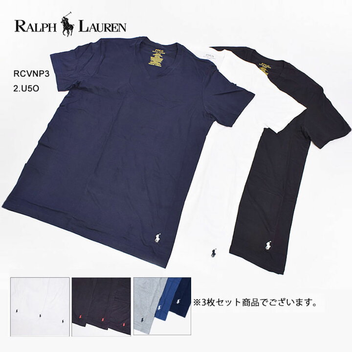 楽天市場】ポロ ラルフ ローレン POLO RALPH LAUREN RCVNP3 3 V-NECKS 