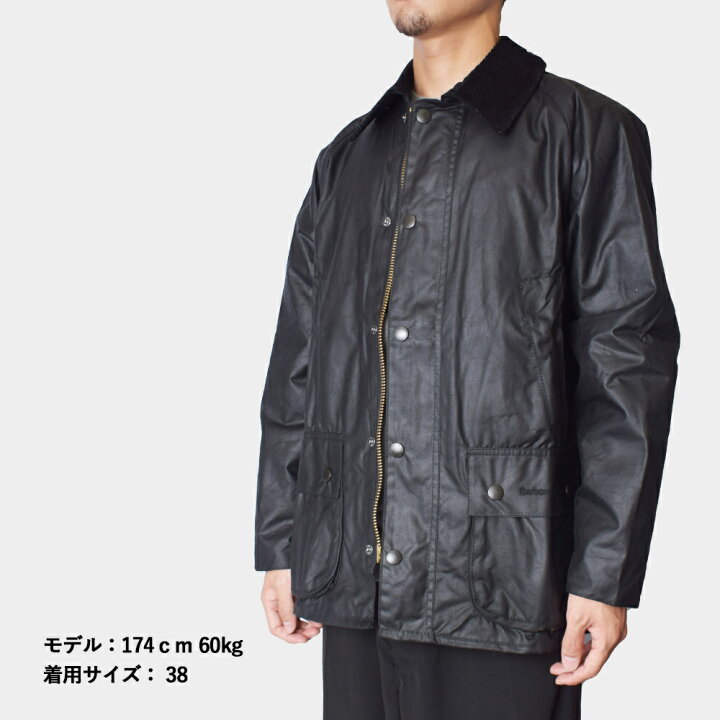 楽天市場】BARBOUR バブアー MWX0018BK91 Bedale Black ビデイル 