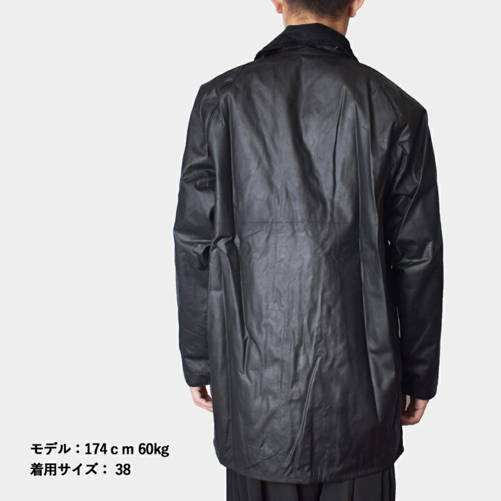 楽天市場】BARBOUR バブアー MWX0017BK91 BEAUFORT Black ビュー 