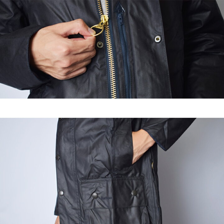 楽天市場】BARBOUR バブアー MWX0017NY91 BEAUFORT Navy ビュー 