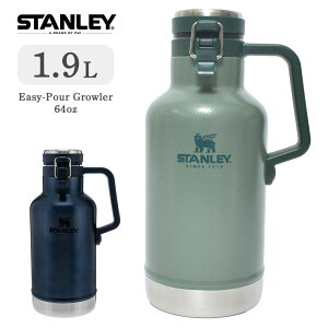 STANLEY スタンレー Easy-Pour Growler/64oz グロウラー 1.9L 水筒 ステンレスボトル ボトル ポット 真空 保温 保冷 アウトドア キャンプ プレゼント お祝い 誕生日 ベランピング マイボトル 魔法瓶 グ