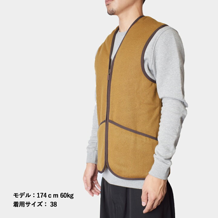 楽天市場】BARBOUR バブアー MLI0004BR31 Warm Pile Waistcoat Zip-In 