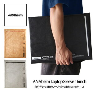 ANAheim Laptop Sleeve 16inch �m�[�g�p�\�R���P�[�X PC�P�[�X 16�C���` PC�X���[�u ���b�v�g�b�v�P�[�X MacBook Air MacBook Pro �y�� �N�b�V�����t�� 372116 DETAIL �f�B�e�[�� �M�t�g �a���� �L�O�� �v���[���g