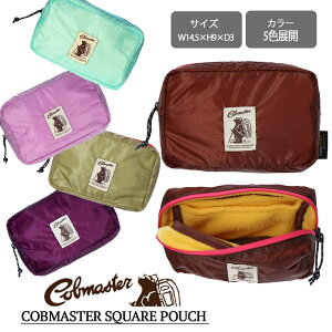 [ COBMASTER Ru}X^[ COB SQUARE POUCH M Y fB[X jZbNX R[fViC h F |[`  t@Xi[ ʋ ʊw 80663400